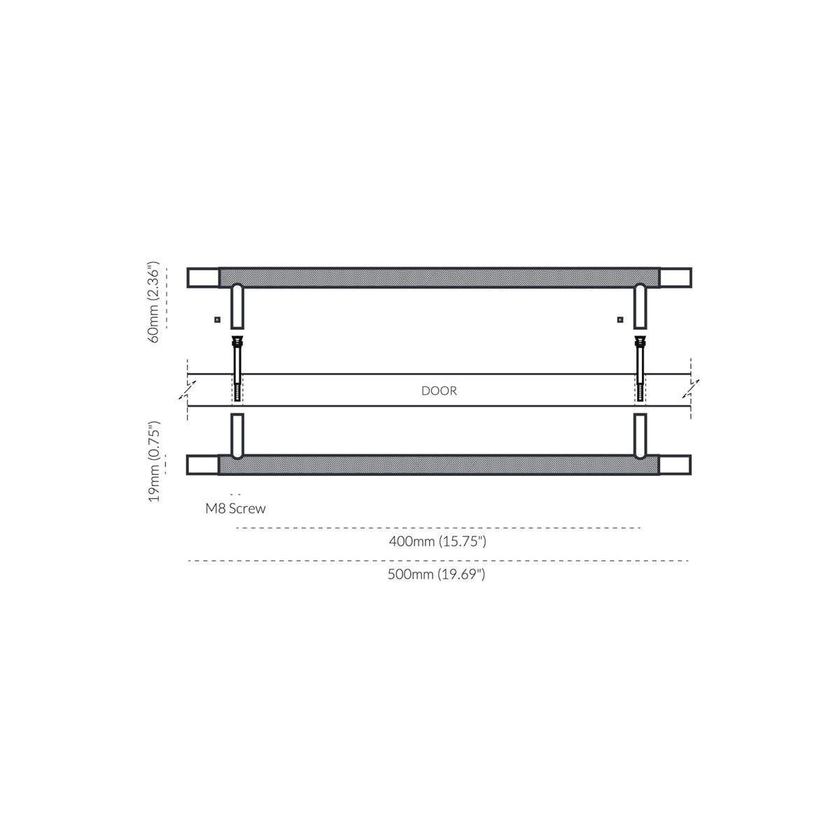 Kintore Entry Pull Bronze — view 4