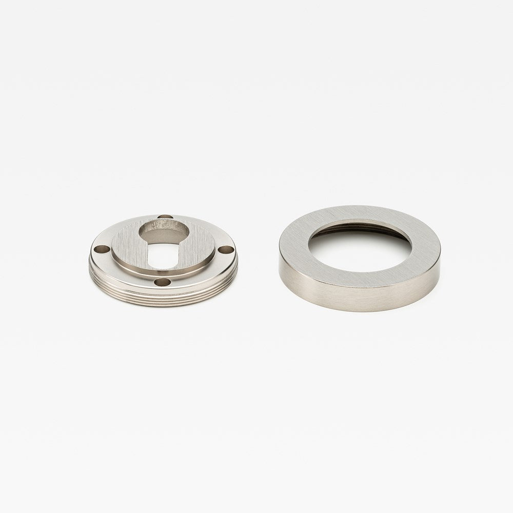 Escutcheon Euro Nickel — view 3