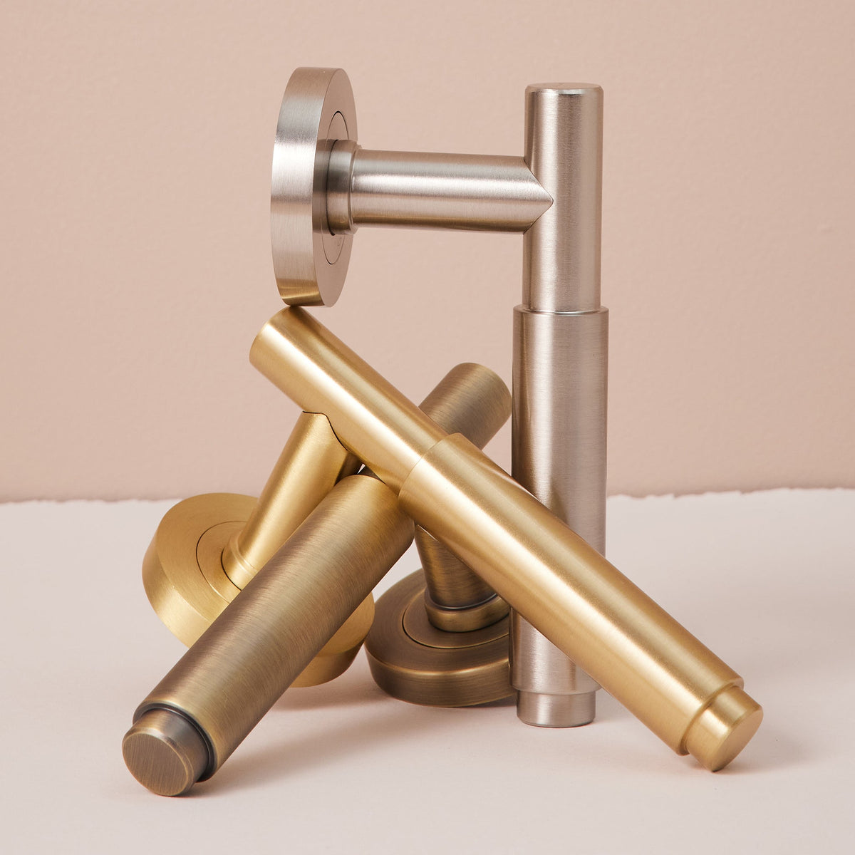 Lola Lever Aged Brass — view 3