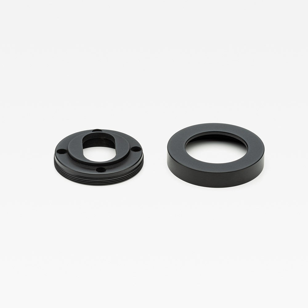 Escutcheon Oval Black — view 3