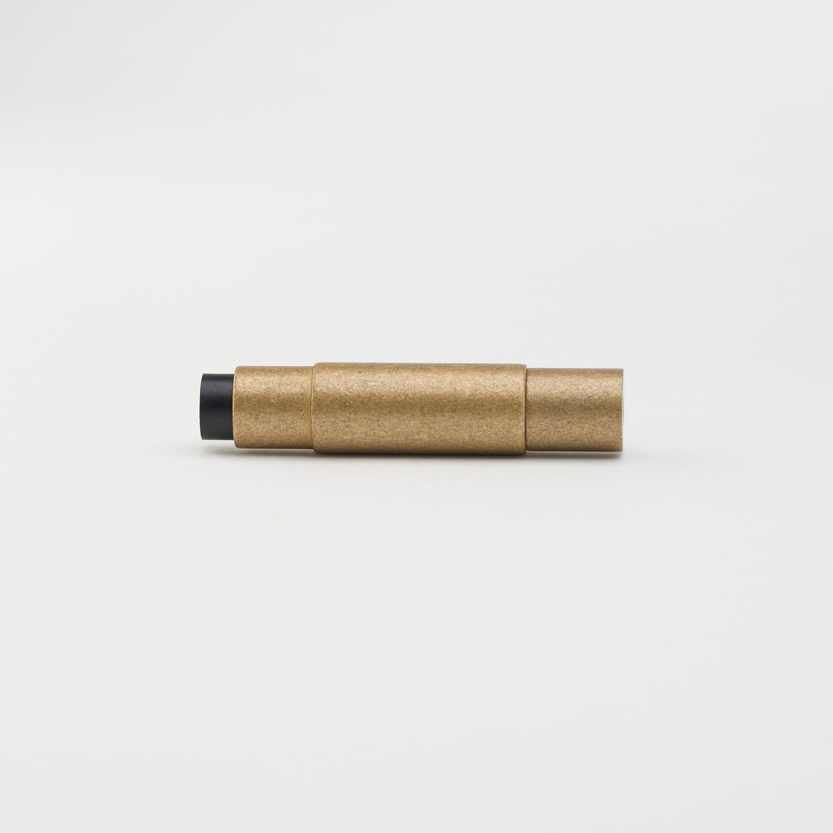 Lola Doorstop Tumbled Brass — view 3