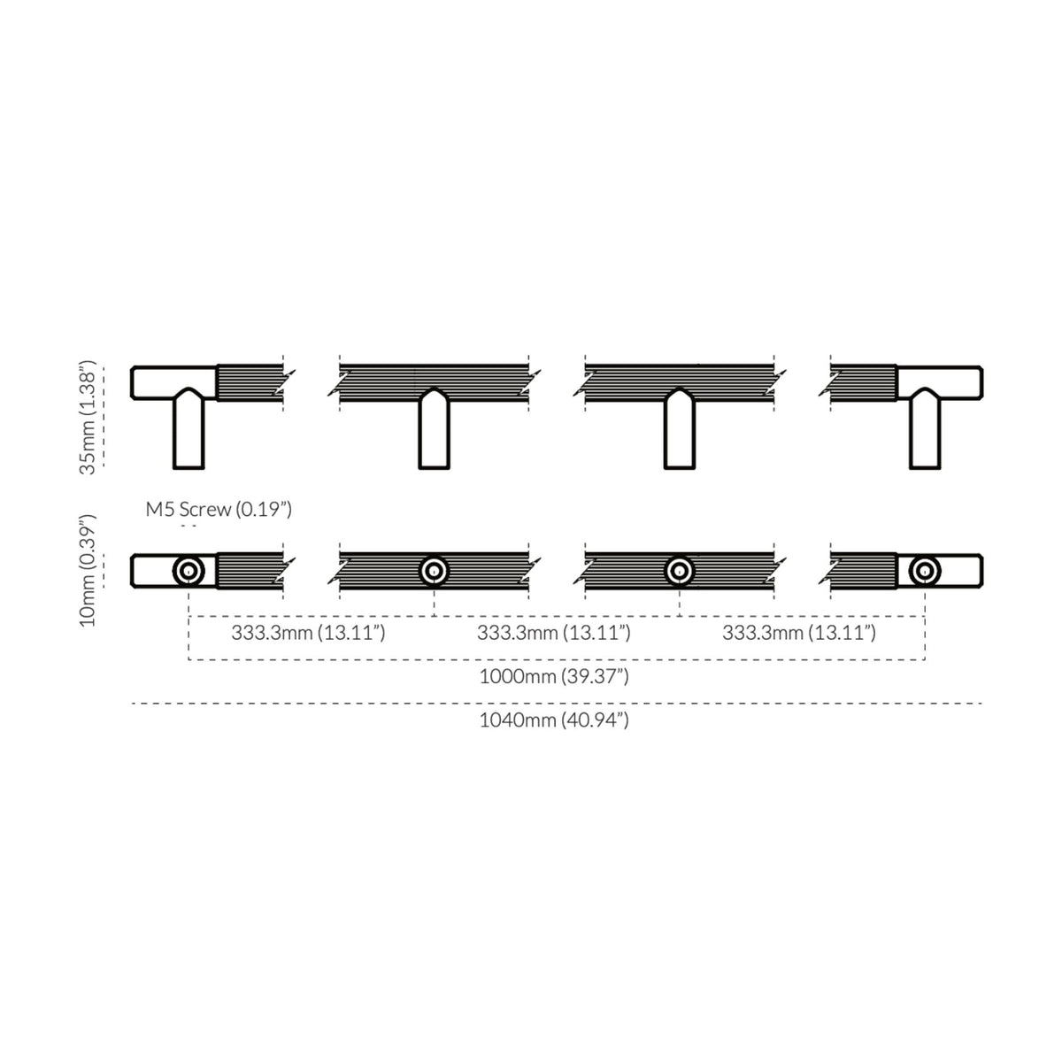 Linear Pull XL Black — view 3