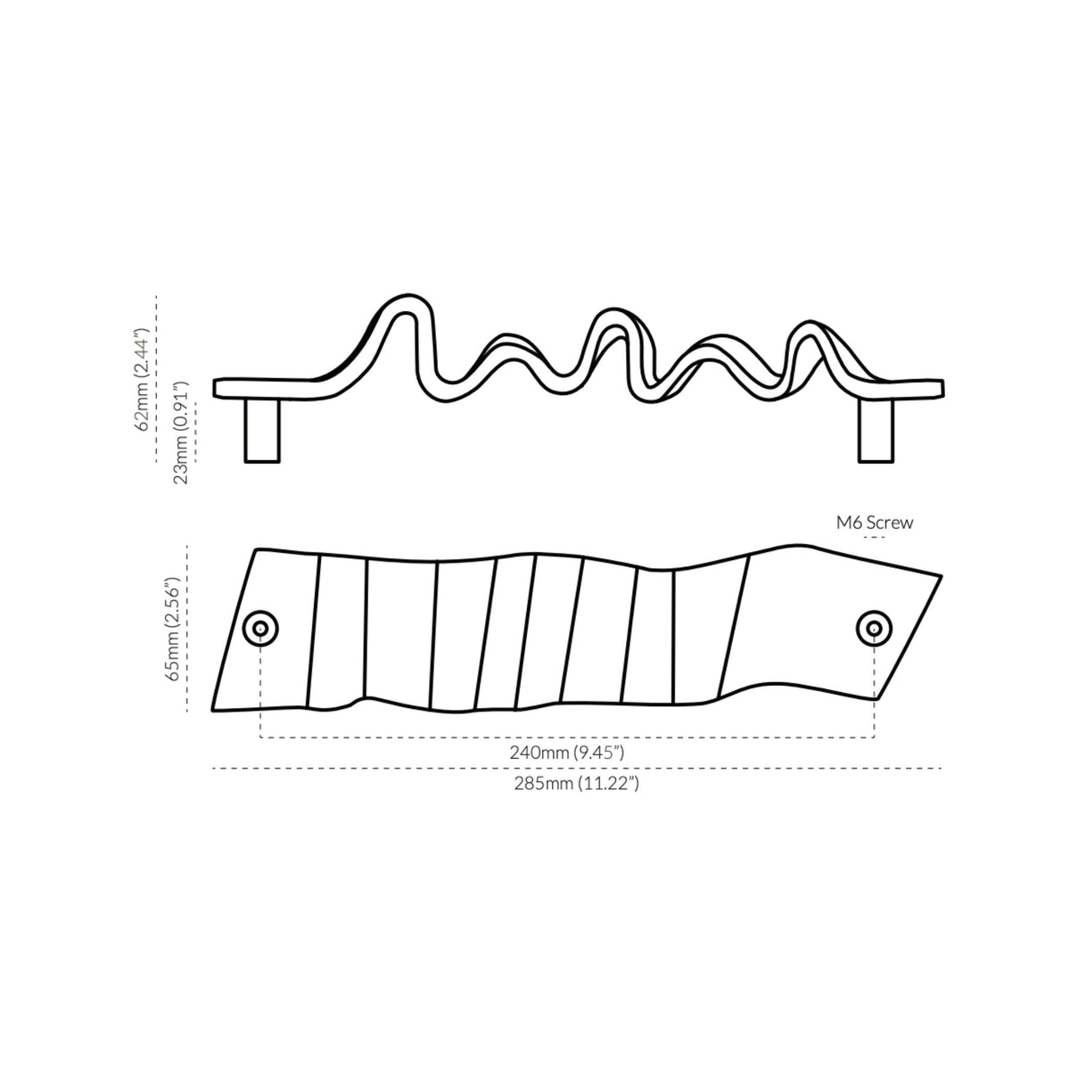 Lucia Pull Pewter — view 9
