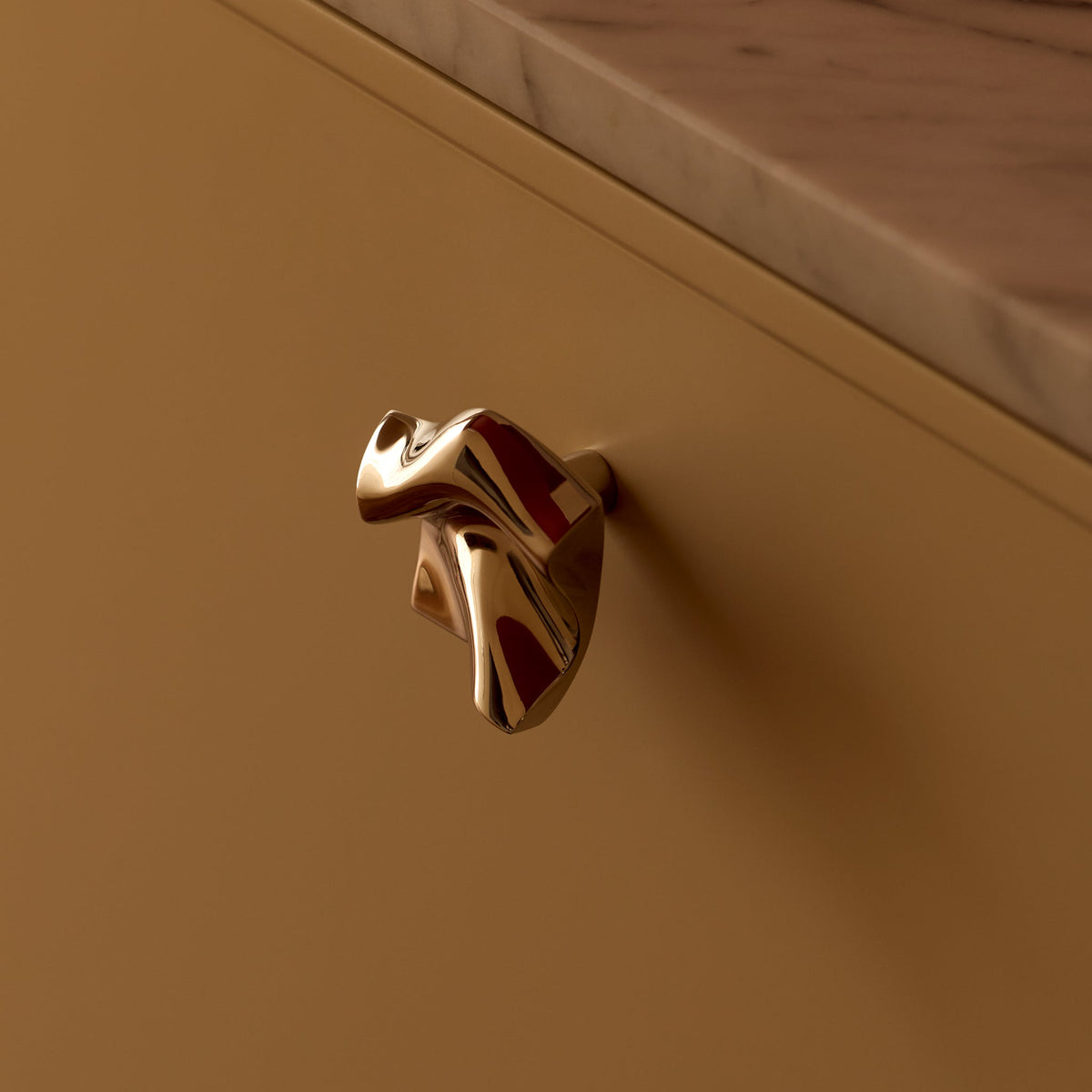 Lucia Knob I Polished Nickel — view 2