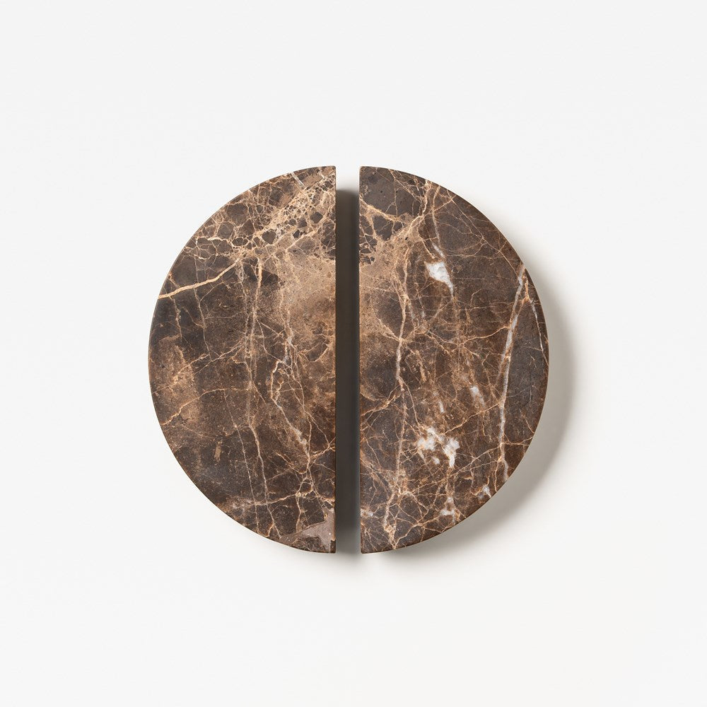 Arc Marble Handle Dark Emperador — view 1