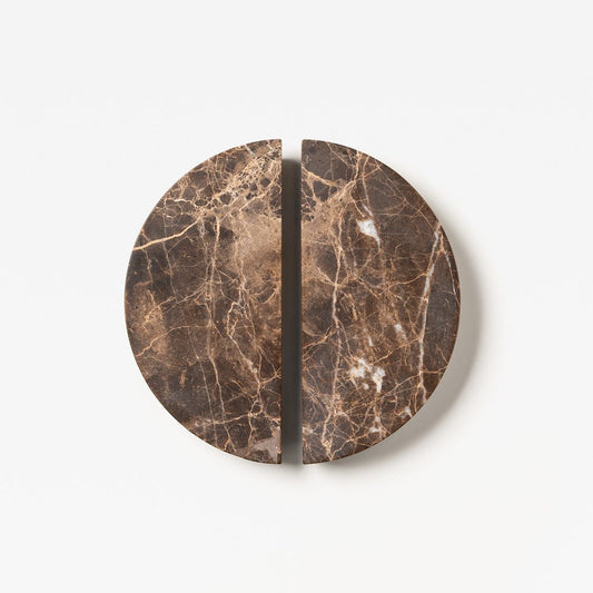 Arc Marble Handle Dark Emperador — view 1