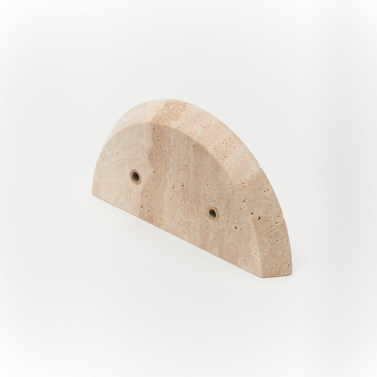 Arc Travertine Handle — view 6