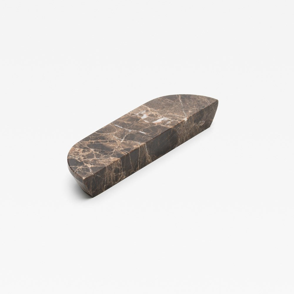 Dot Marble Handle Dark Emperador Small — view 2