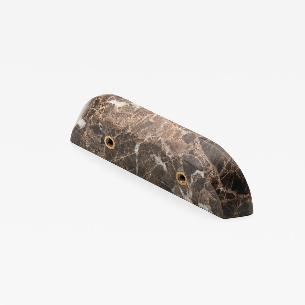 Dot Marble Handle Dark Emperador Small — view 3