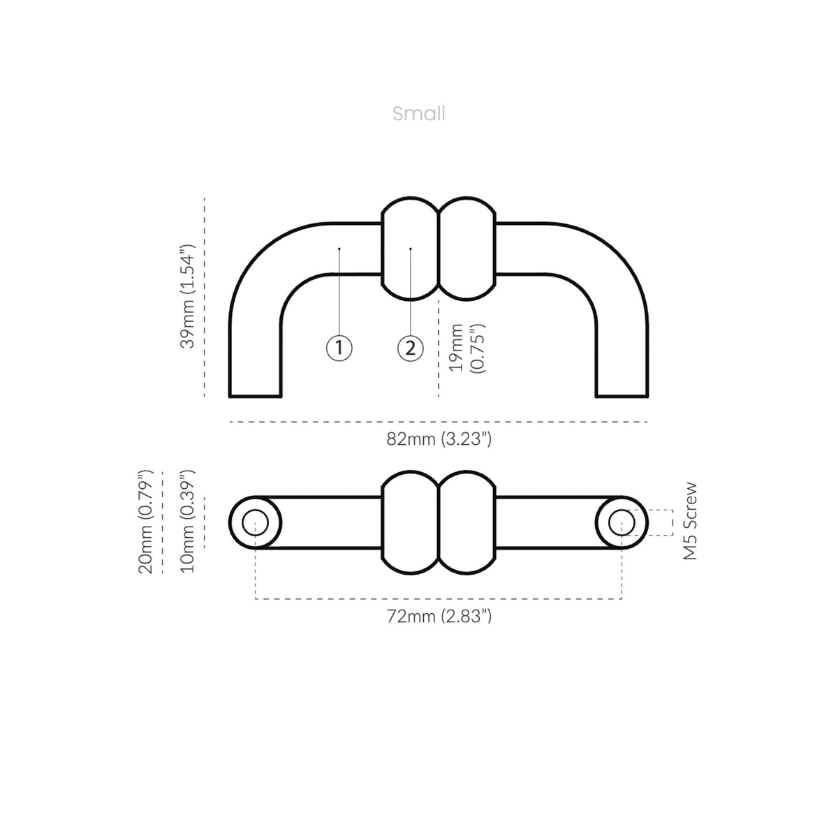 Duet Pull Brass — view 7