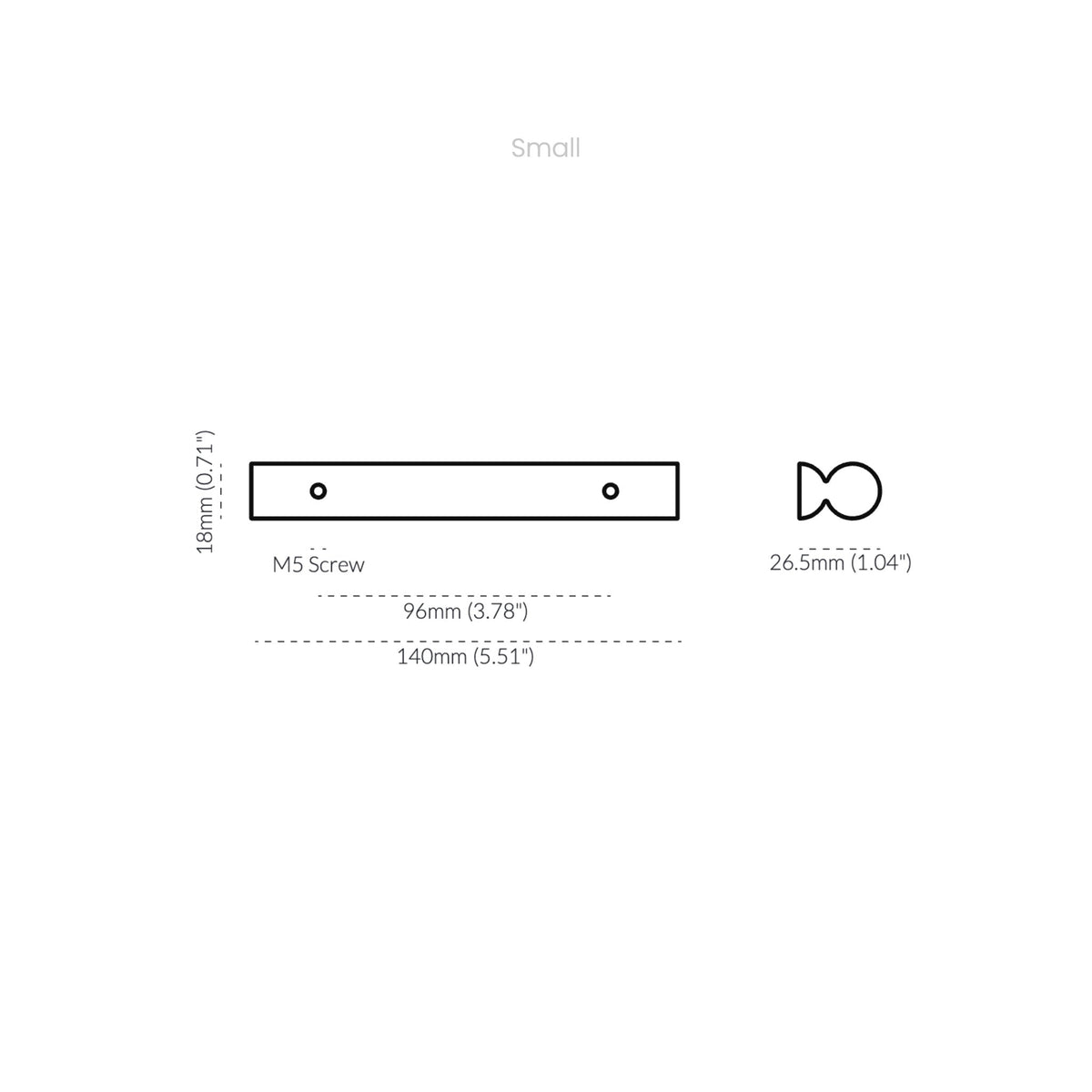 Fleur Pull Brass — view 11