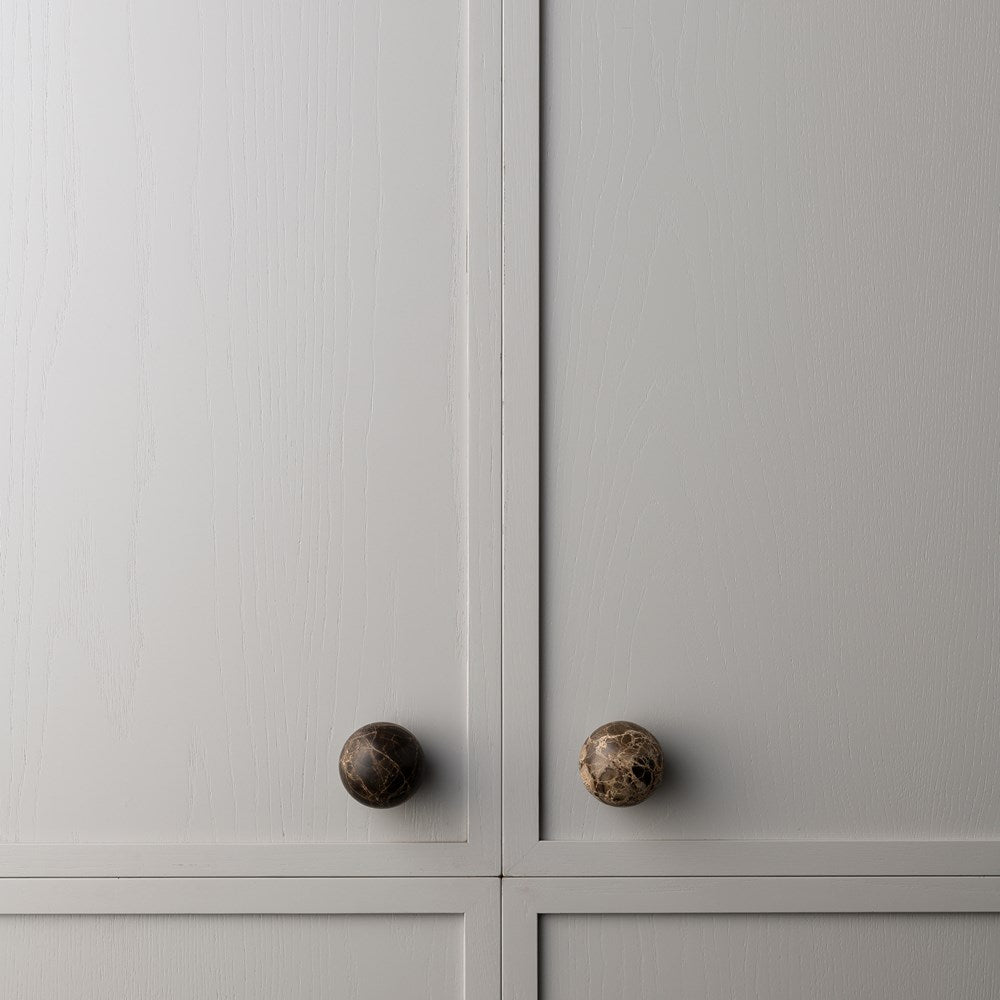 Hubble Knob Dark Emperador Marble — view 5