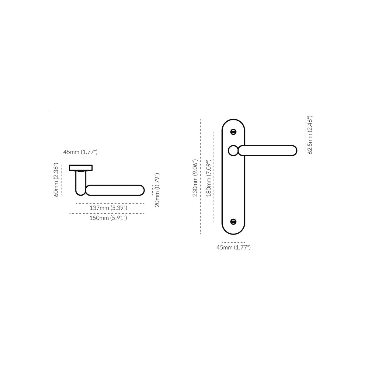 Tubby Lever Black — view 2