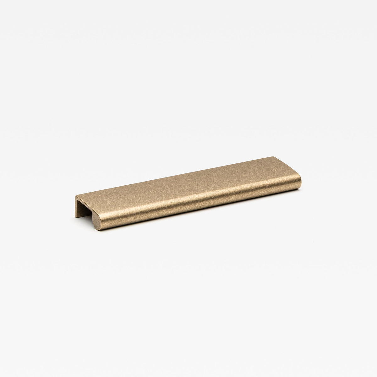 Lincoln Pull Tumbled Brass — view 4