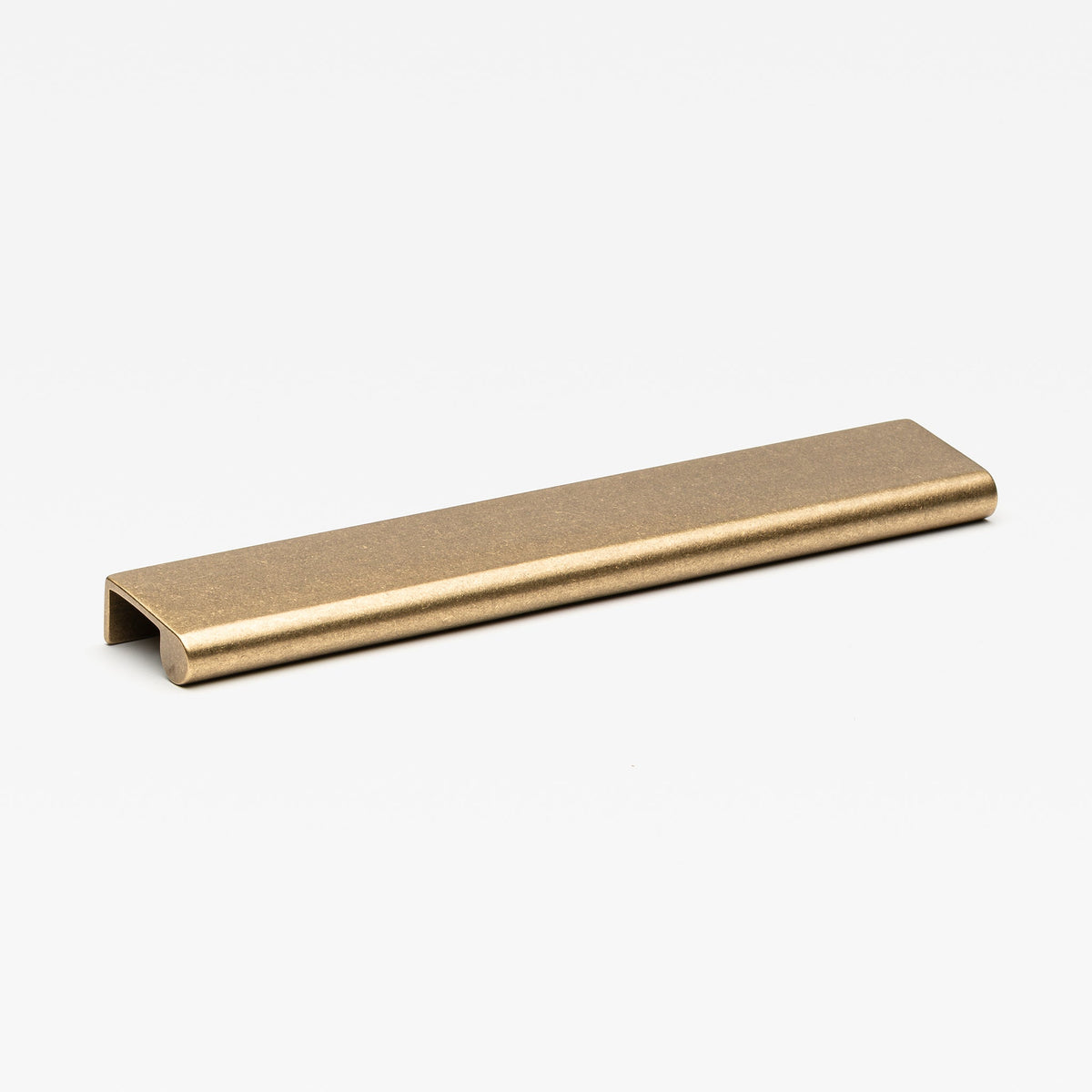 Lincoln Pull Tumbled Brass — view 5