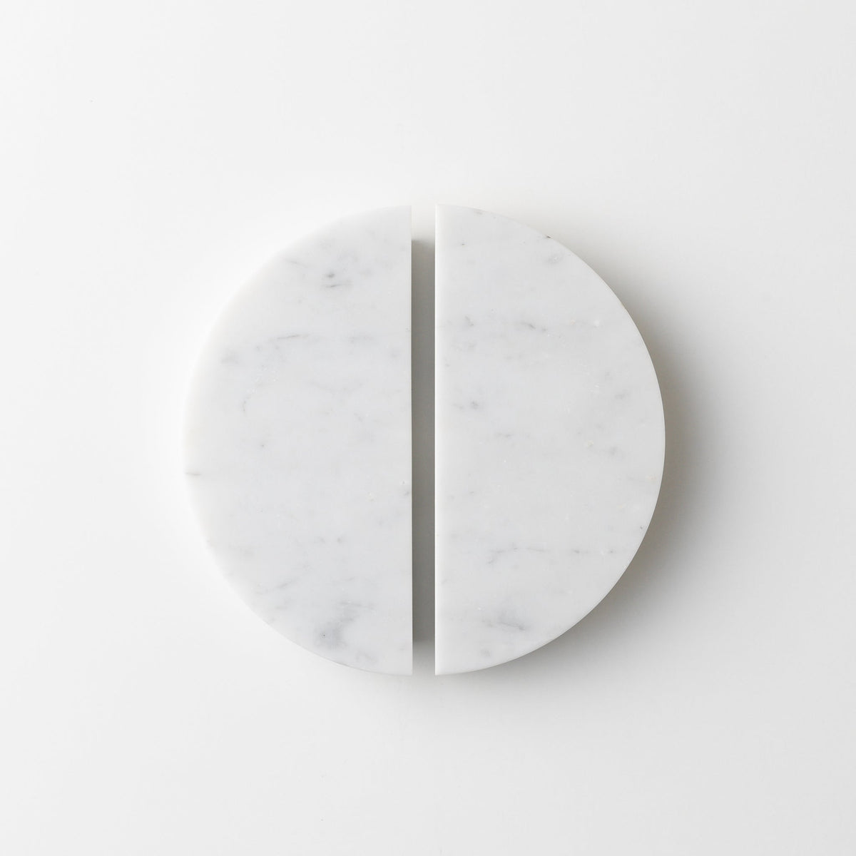 Arc Marble Handle Carrara — view 1