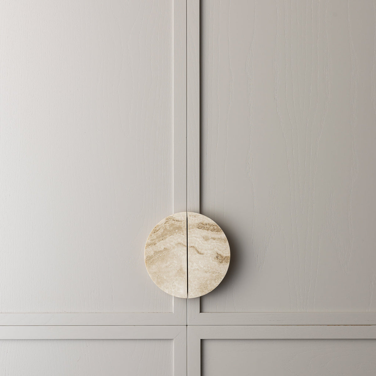 Arc Travertine Handle — view 7