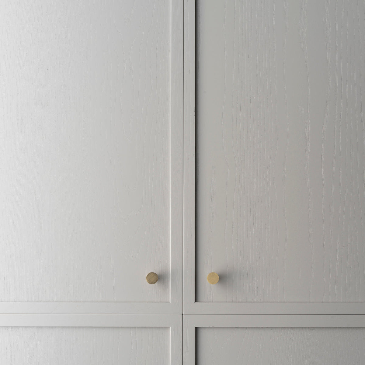 Ascot Knob Aged Brass — view 4