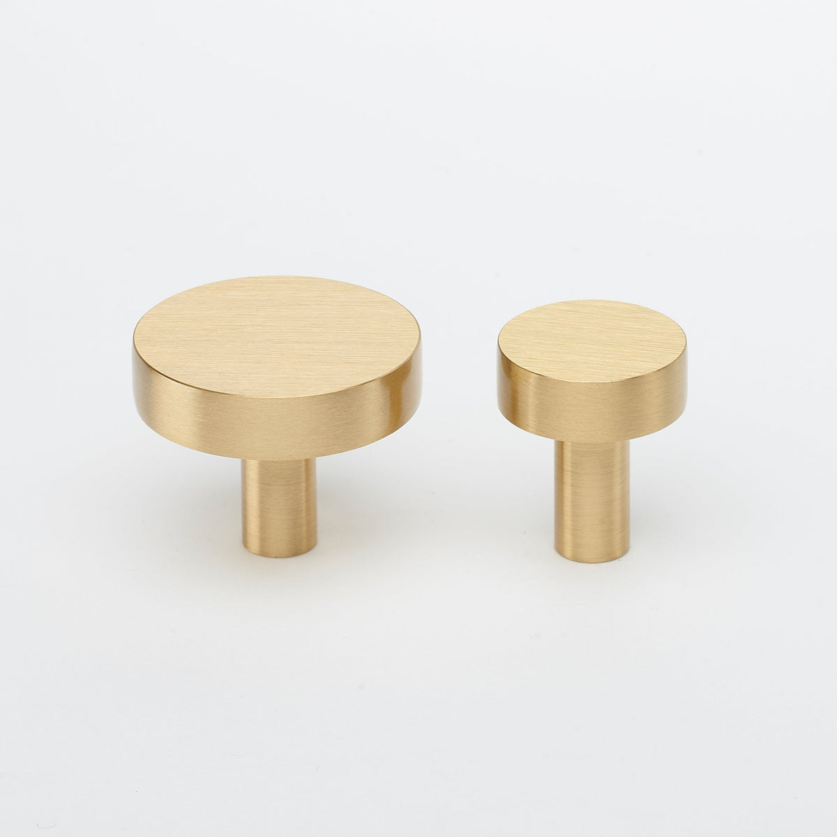 Ascot Knob Brass — view 3