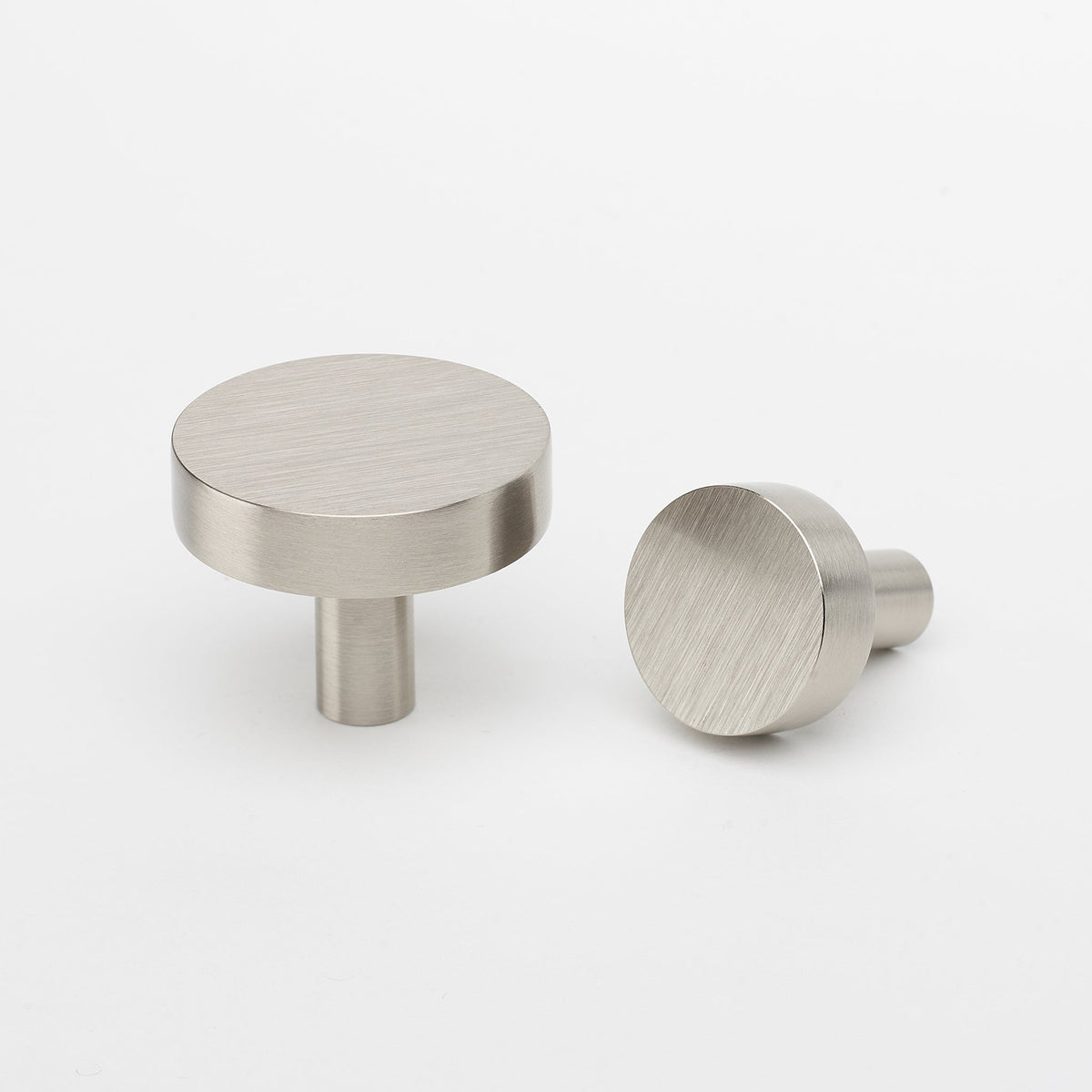 Ascot Knob Nickel — view 1