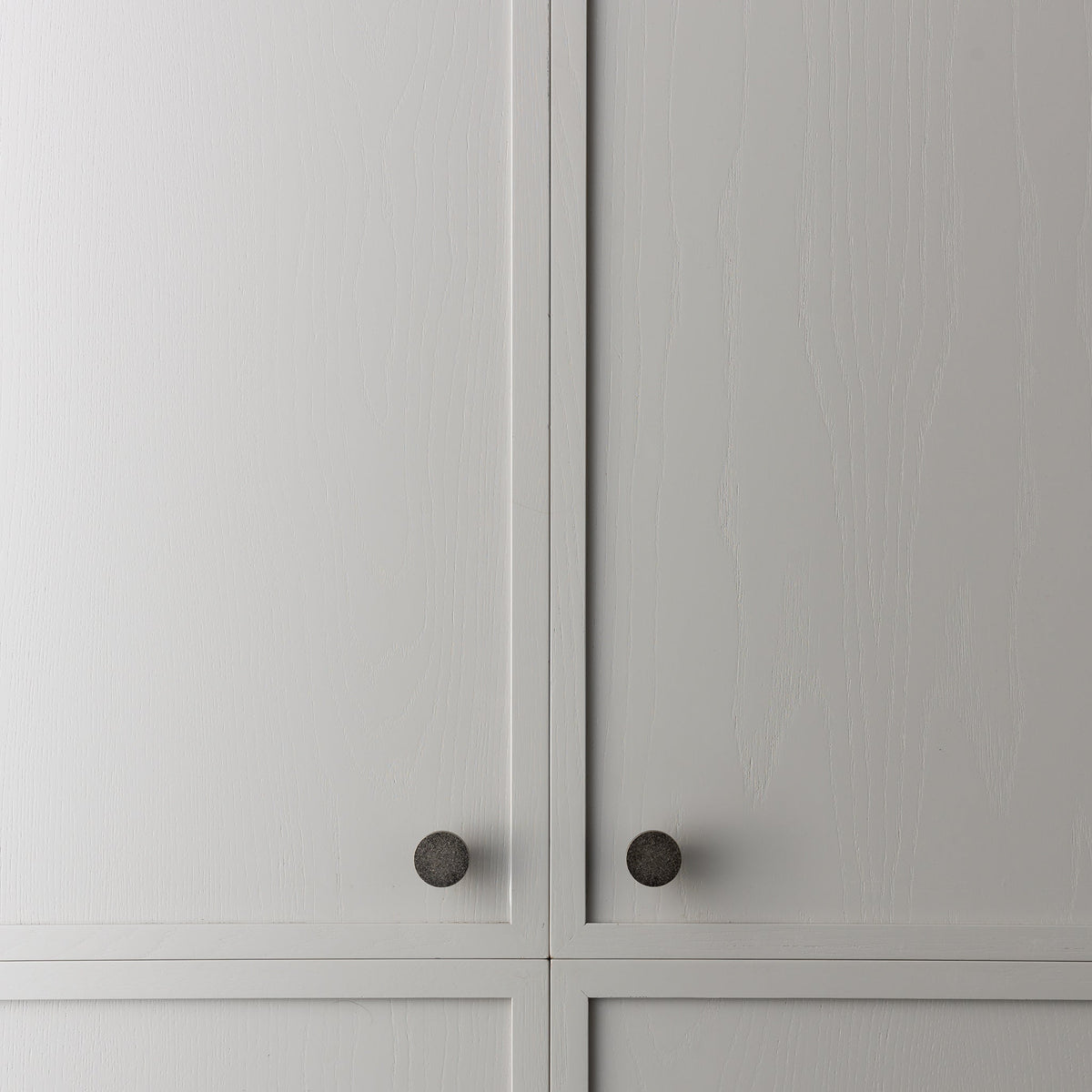 Ascot Knob Tumbled Nickel — view 5