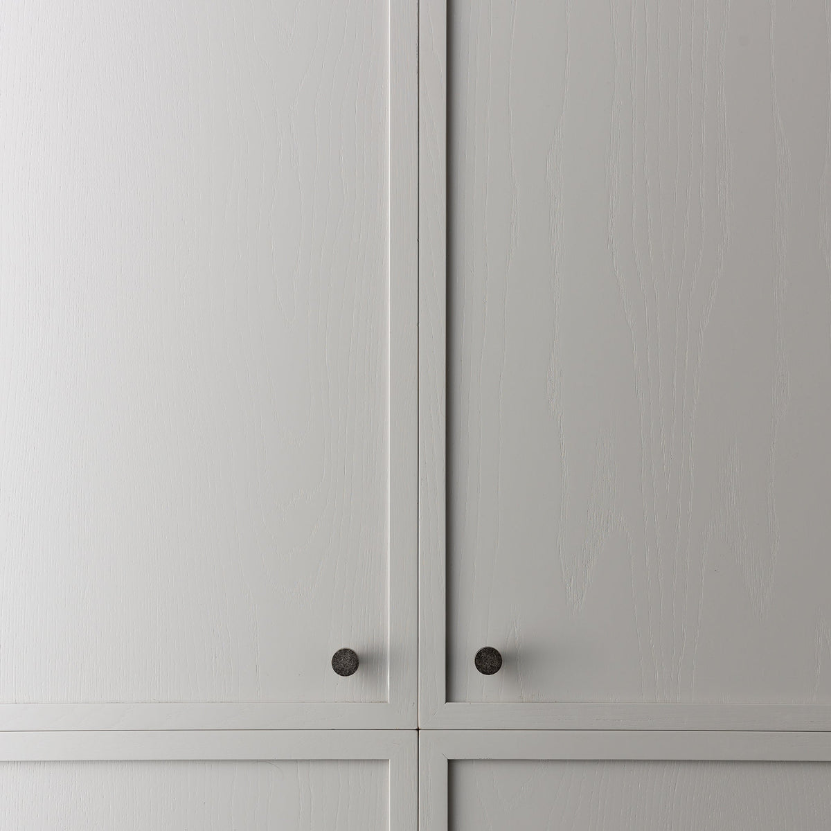 Ascot Knob Tumbled Nickel — view 4