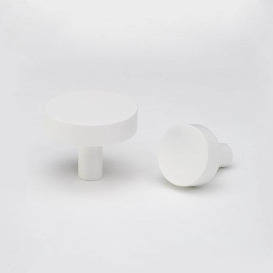 Ascot Knob White — view 1