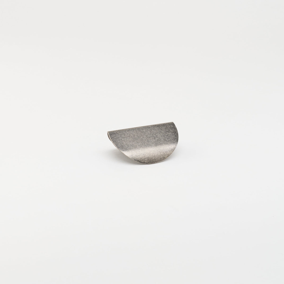 Carlisle Pull Tumbled Nickel — view 3