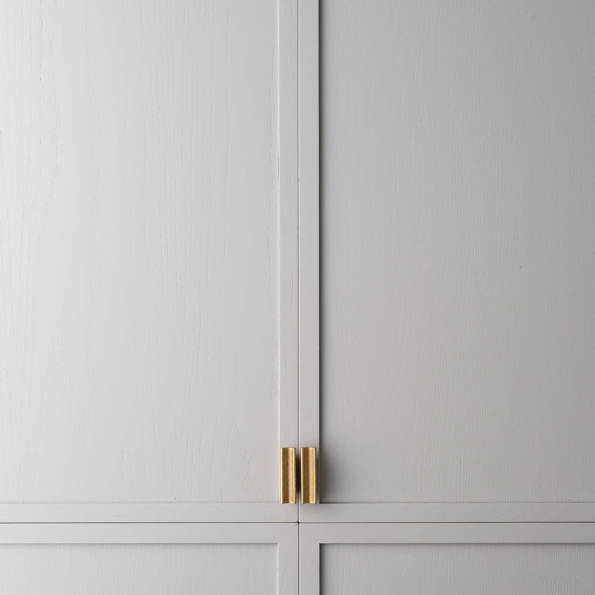 Inline Pull Tumbled Brass — view 8
