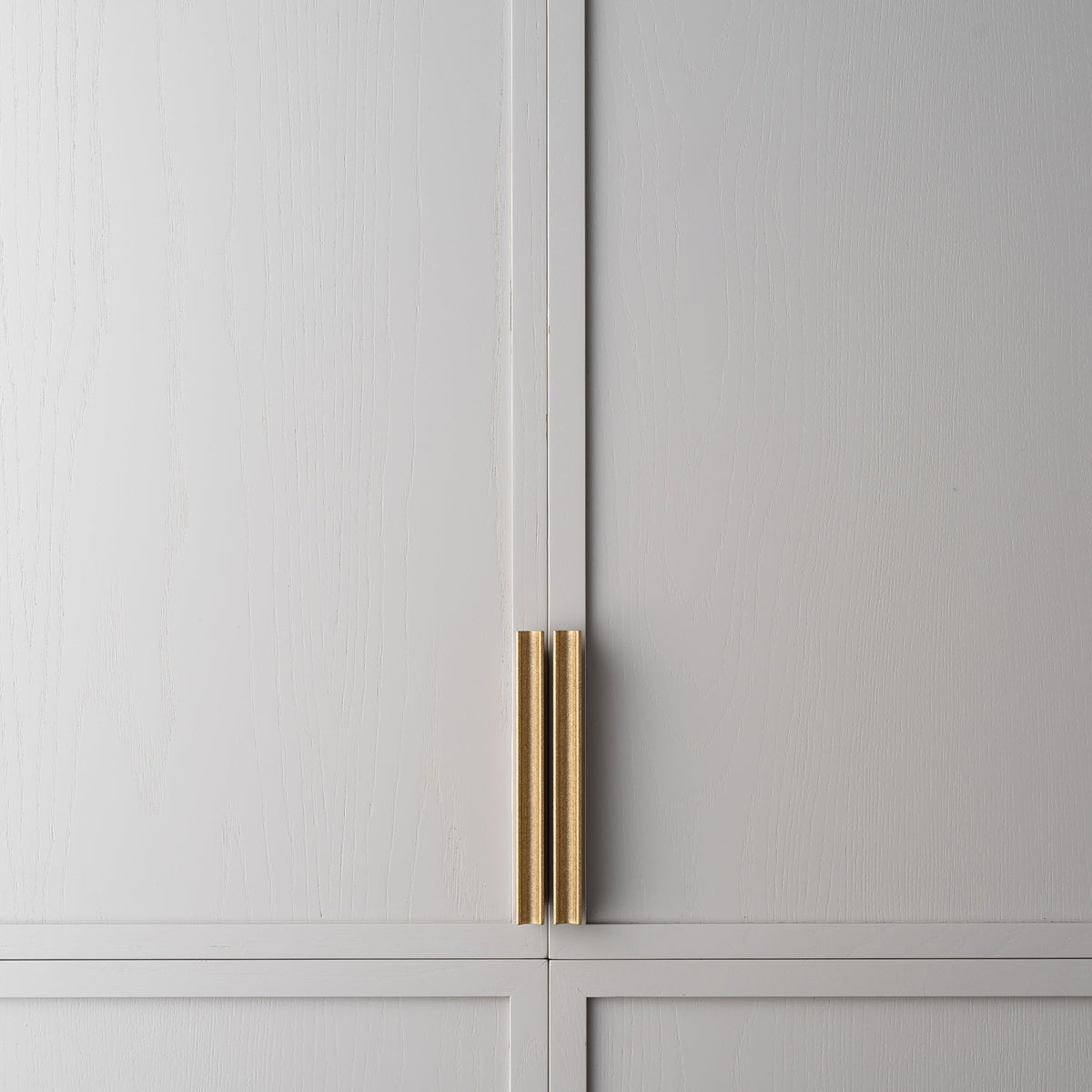 Inline Pull Tumbled Brass — view 16