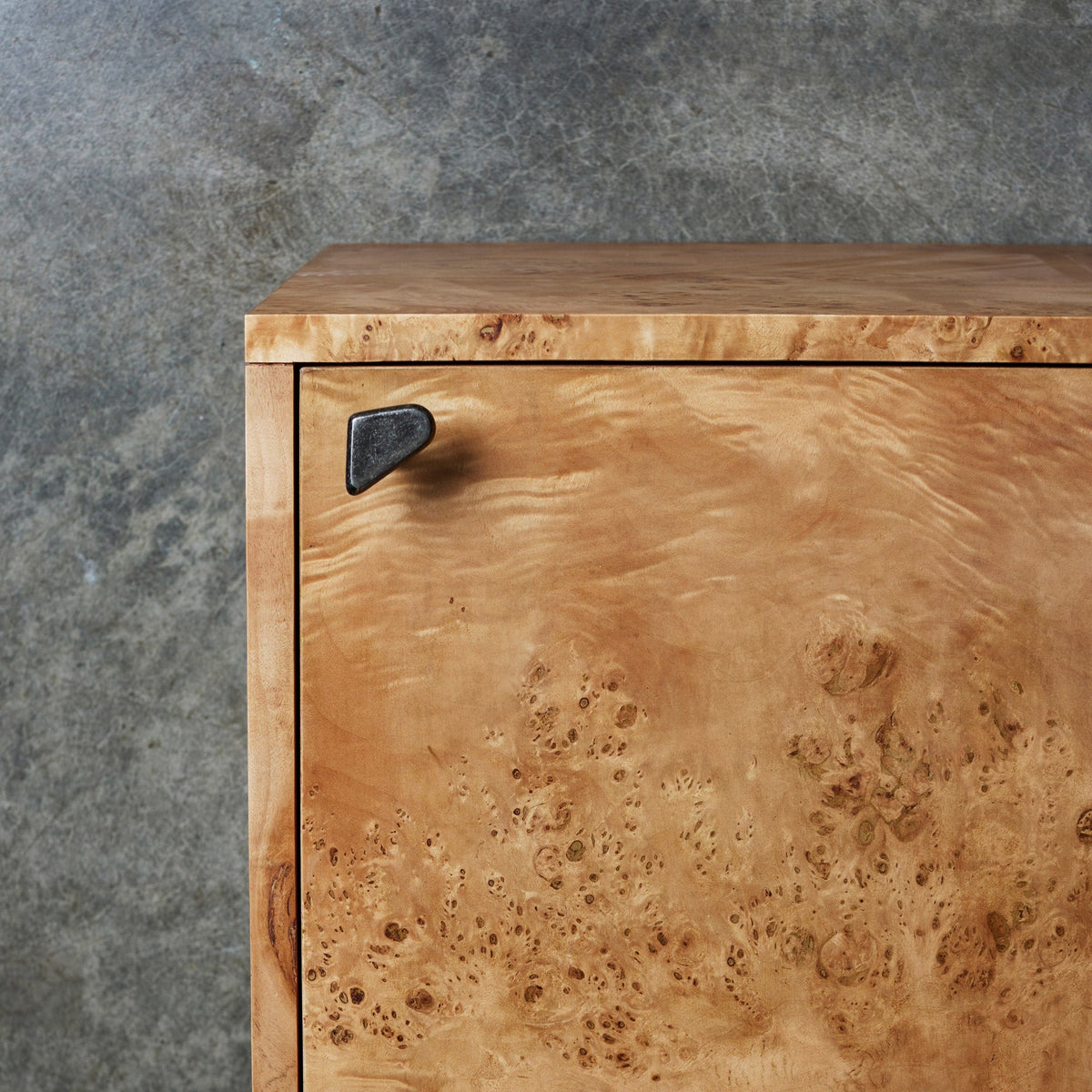 Outline_C Knob Tumbled Nickel — view 4