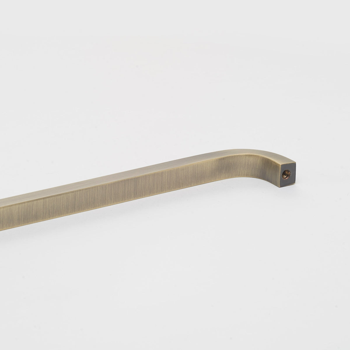 Curve Pull Aged Brass — view 5