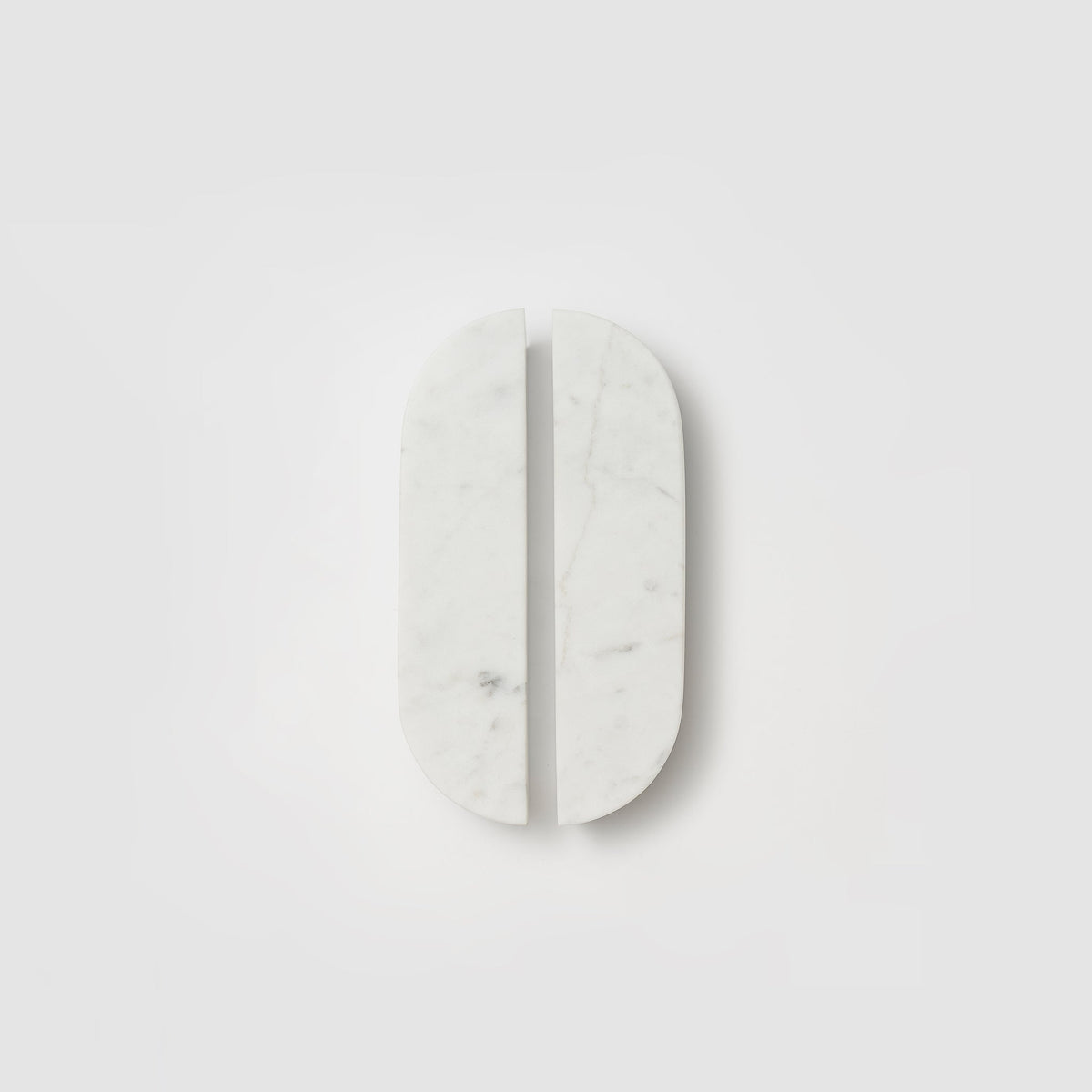 Dot Marble Handle Carrara Small — view 1