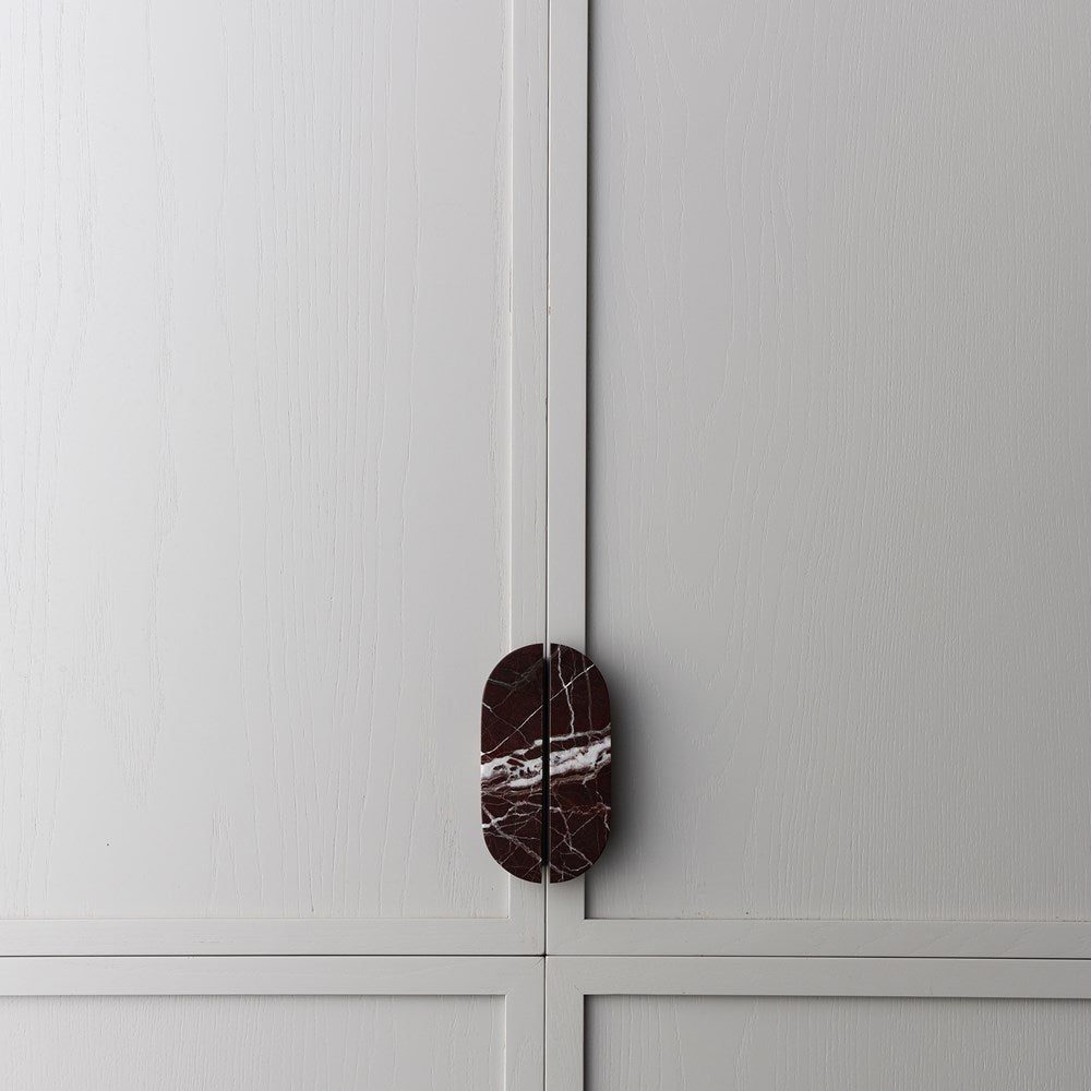 Dot Marble Handle Rosso Small — view 9