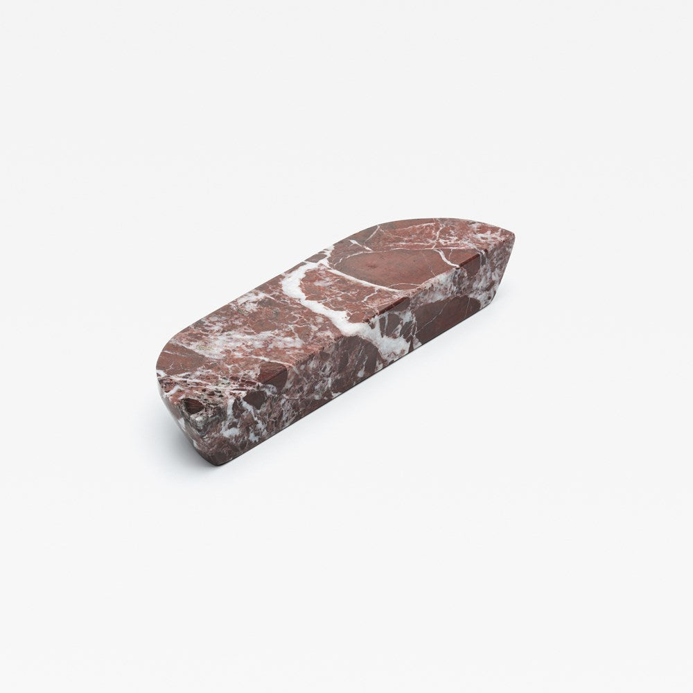 Dot Marble Handle Rosso Small — view 5