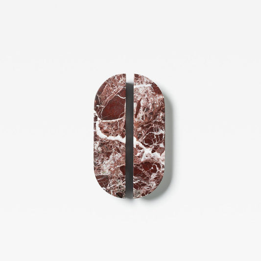 Dot Marble Handle Rosso Small — view 1