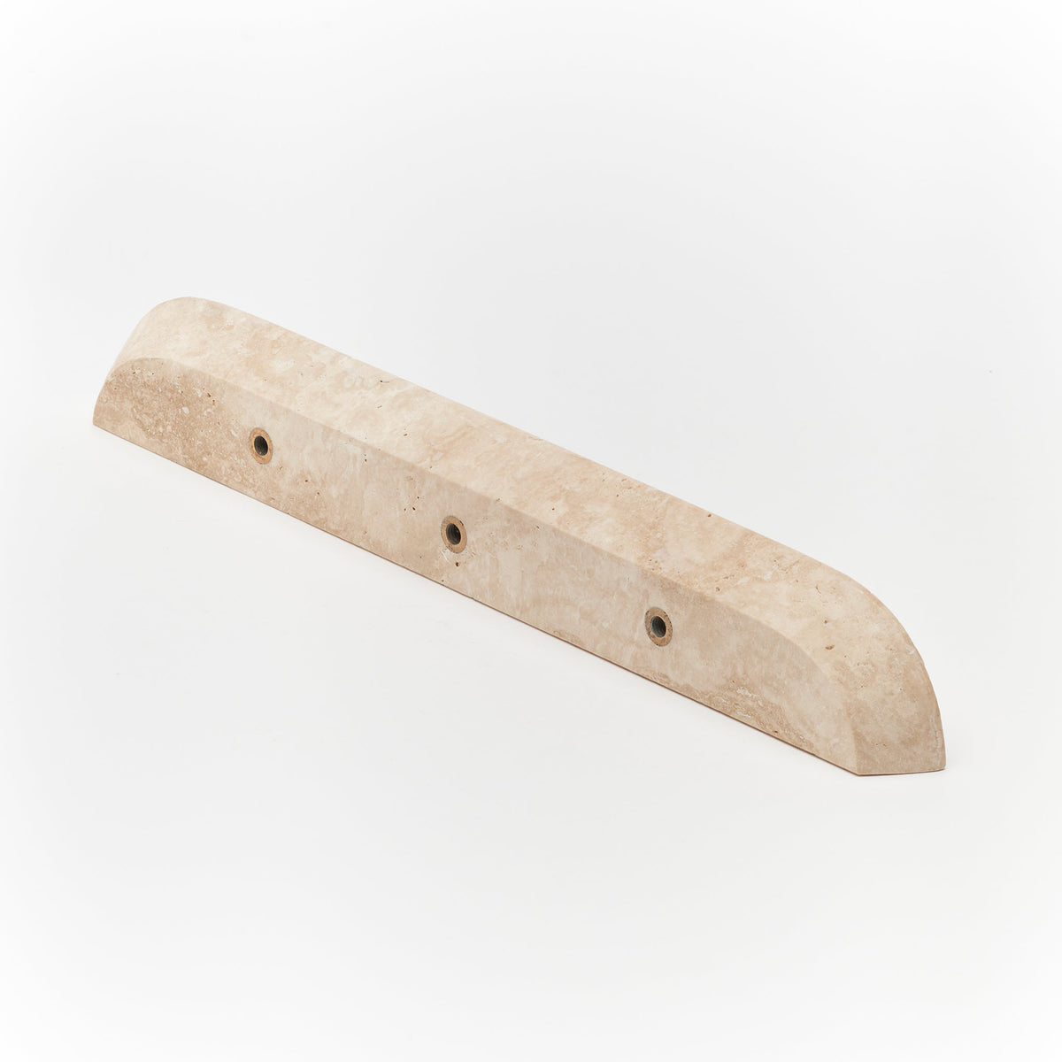Dot Travertine Handle Large — view 4