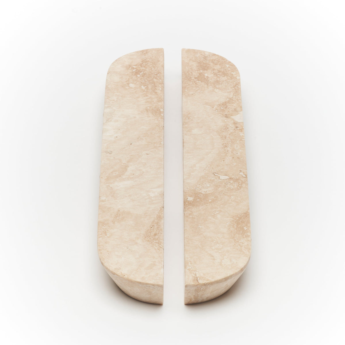 Dot Travertine Handle Large — view 3