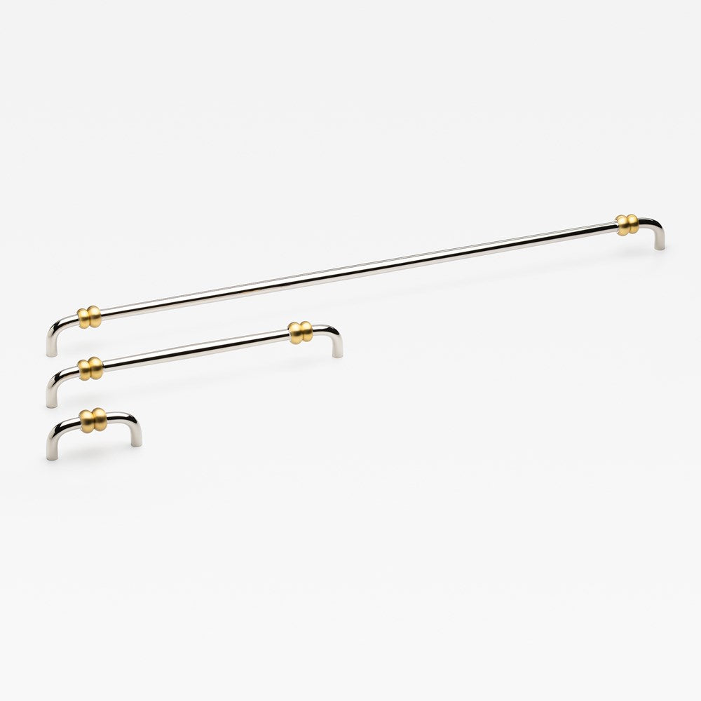Duet Pull Polished Nickel — view 1