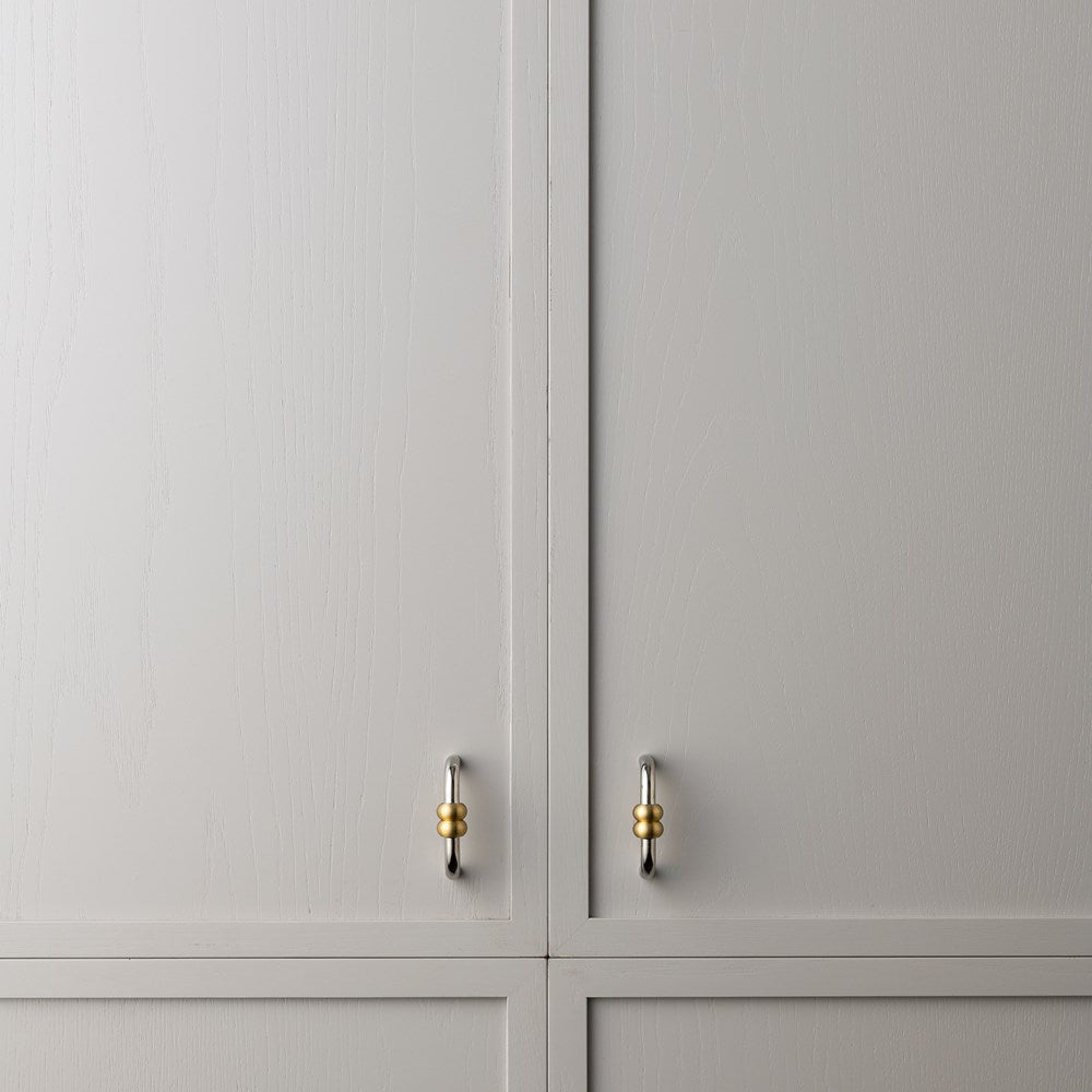 Duet Pull Polished Nickel — view 4