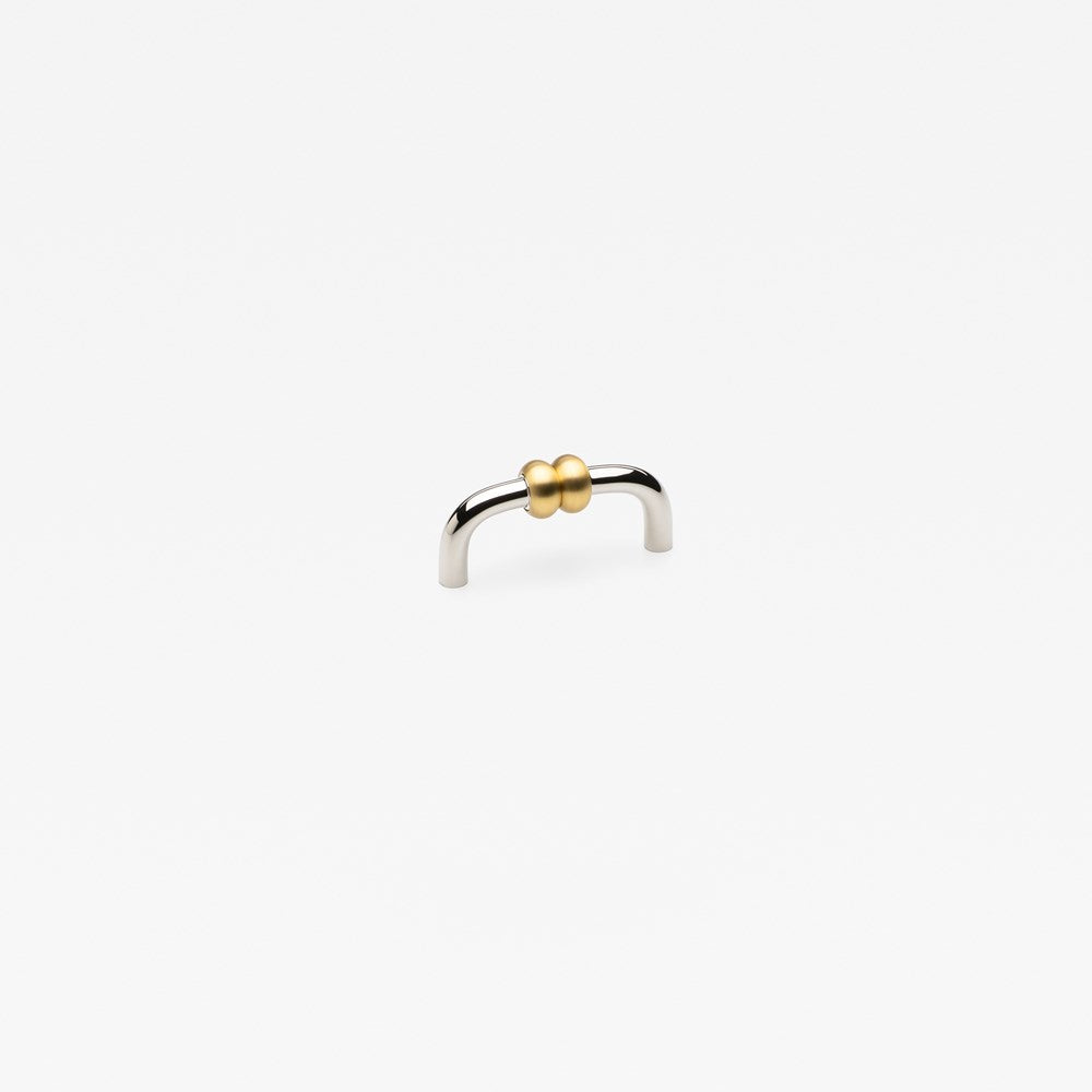 Duet Pull Polished Nickel — view 3