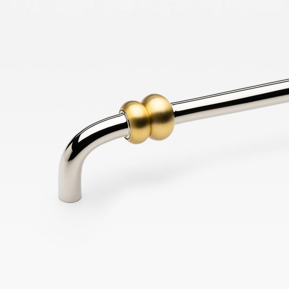 Duet Pull Polished Nickel — view 2