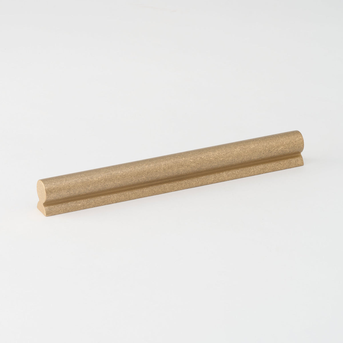 Fleur Pull Tumbled Brass — view 7