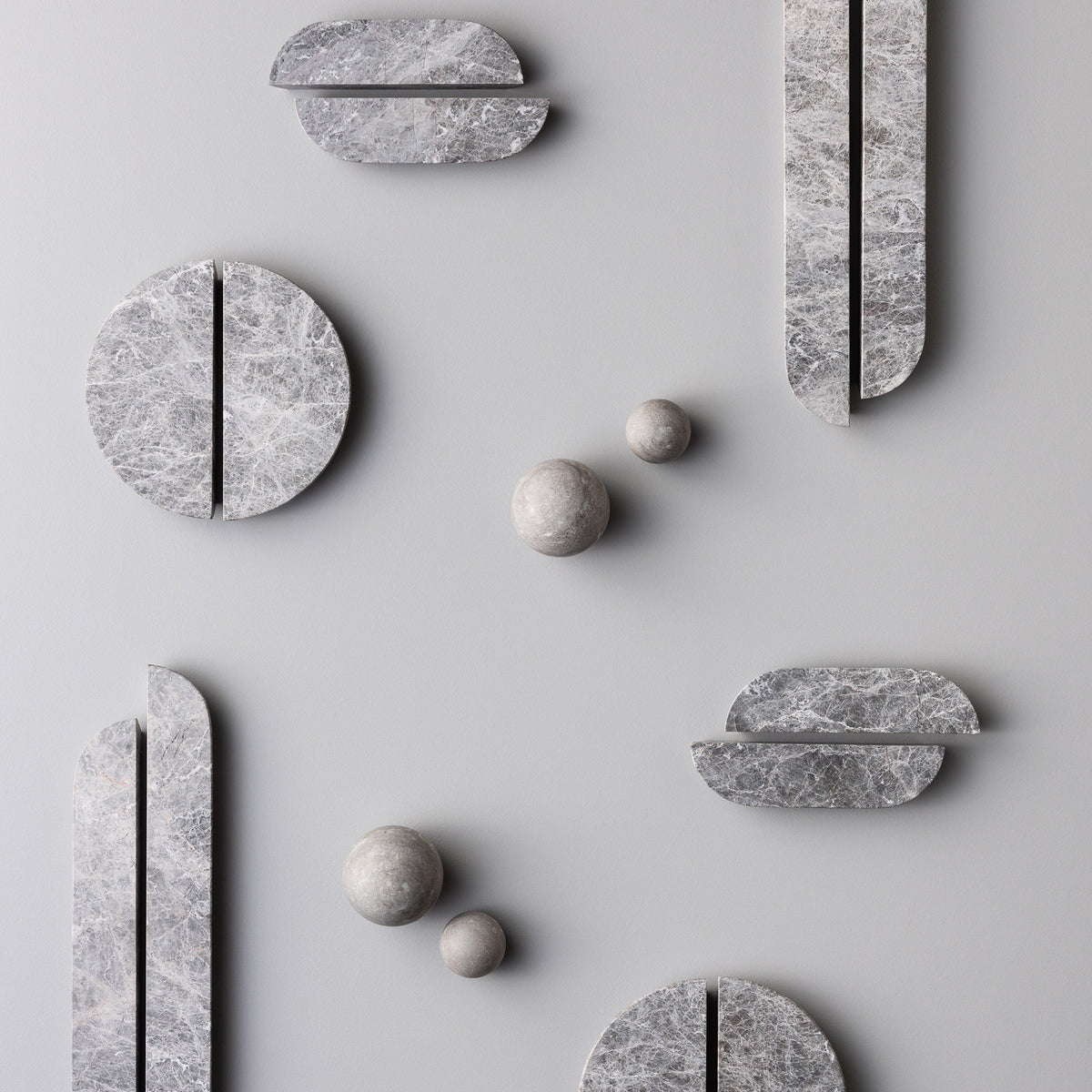 Dot Marble Handle Tundra Grey Large — view 10
