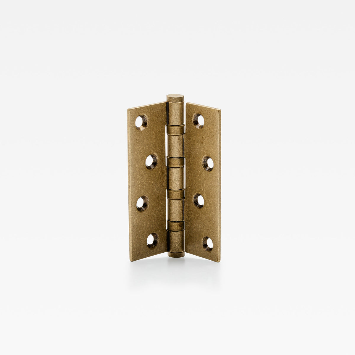 Hinge Tumbled Brass — view 2