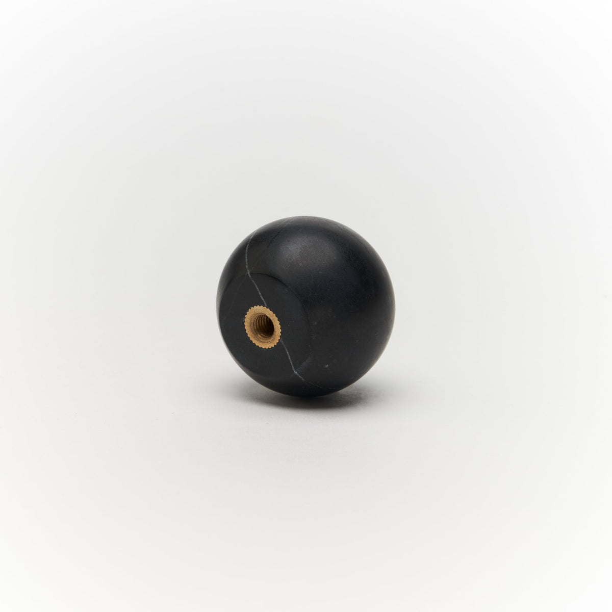 Hubble Knob Black Marble — view 5