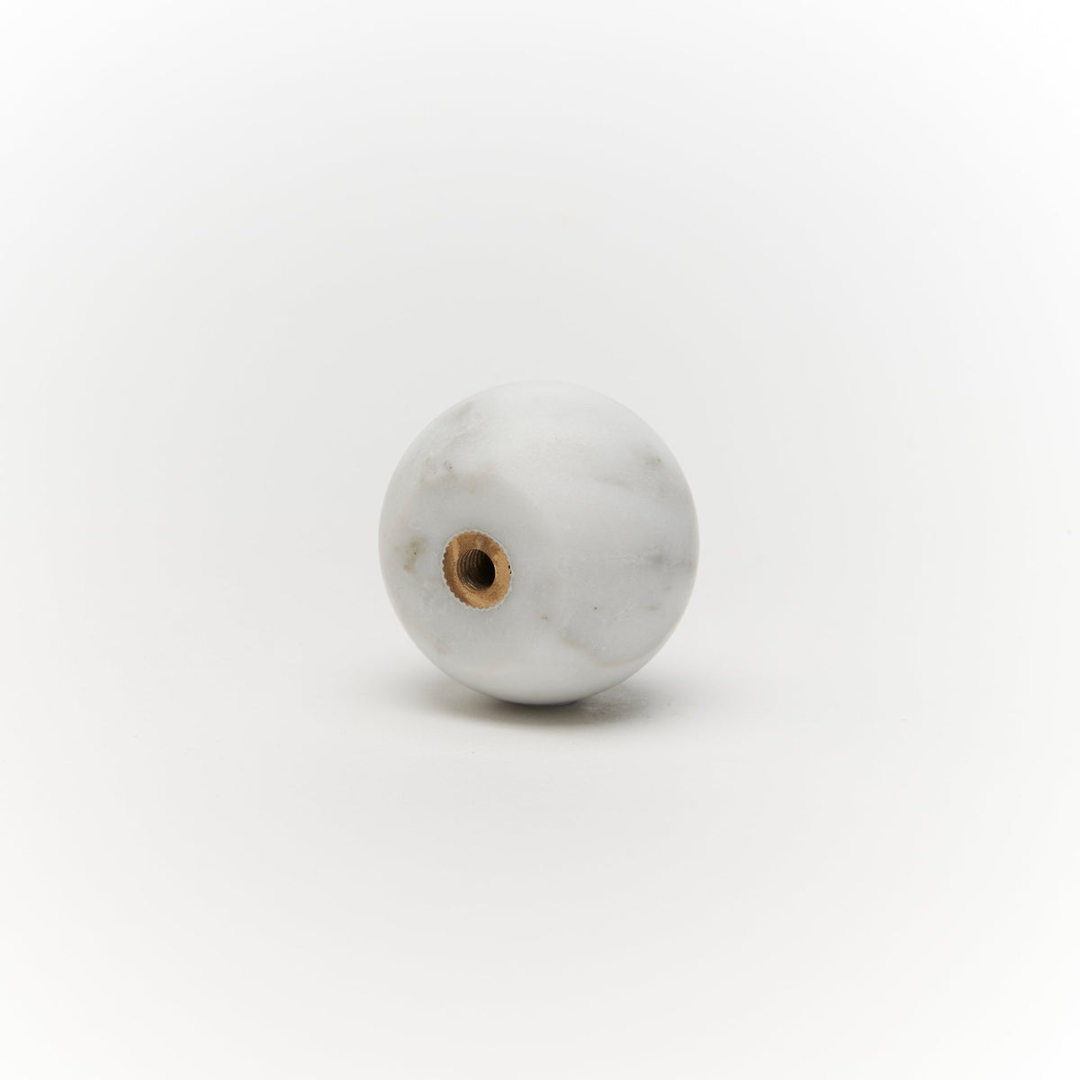 Hubble Knob Carrara Marble — view 6