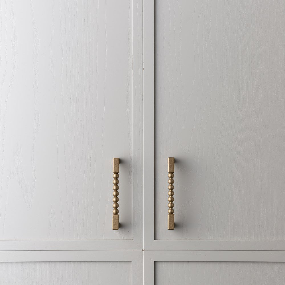 Orbe Pull Tumbled Brass — view 4