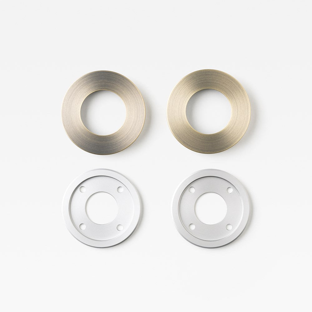 65mm Rose Adaptor Kit Aged Brass — view 2