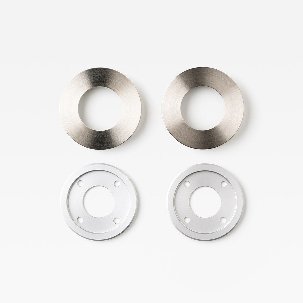 65mm Rose Adaptor Kit Nickel — view 2